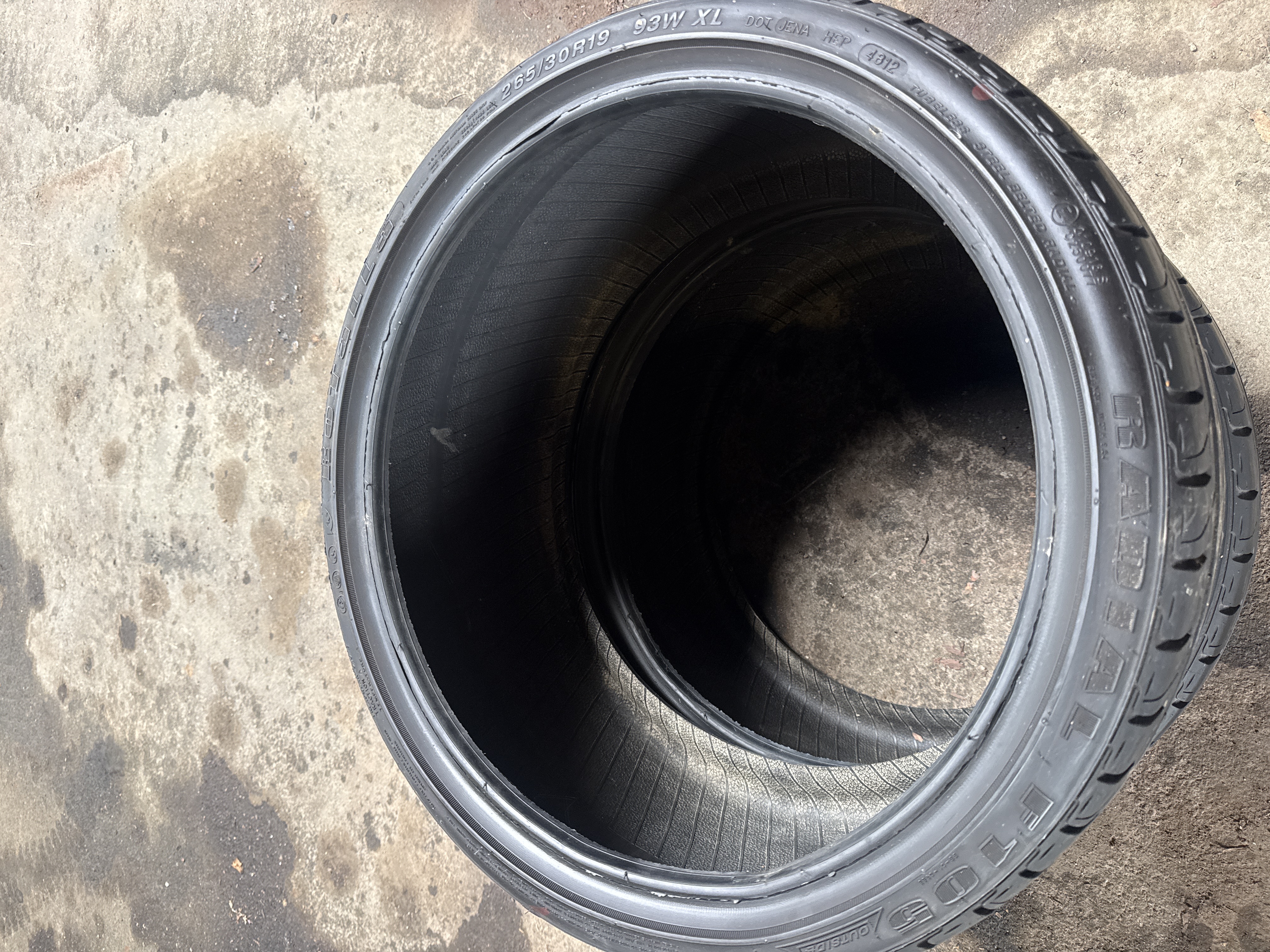 Rotalla 265/30/19